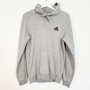 Adidas Gray Hoodie‎ Sweatshirt Unisex Size Small